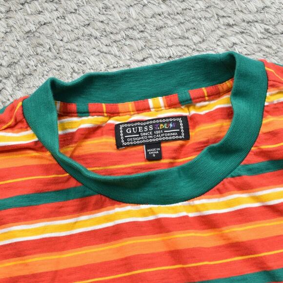 Guess Men's Adult Sz S Tee Shirt T Multicolor J. Balvin Vibras Athletic Casual C - Picture 5 of 8